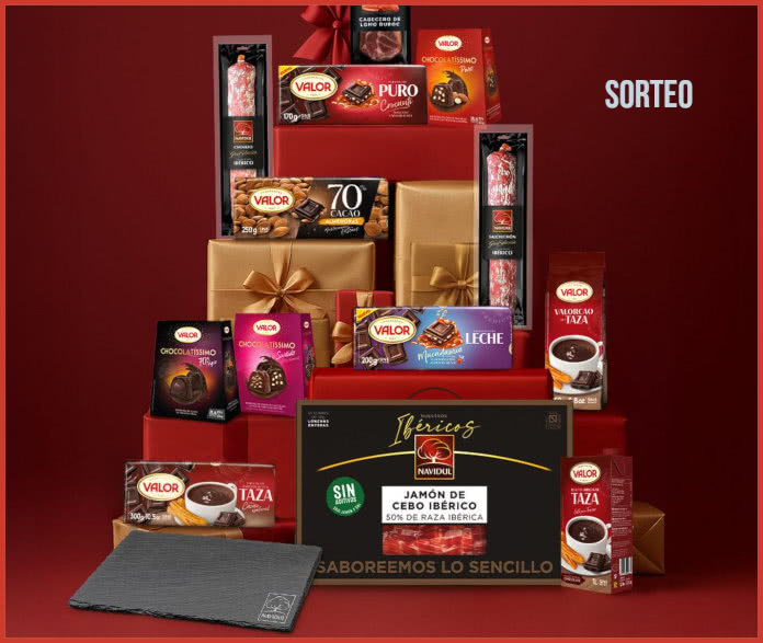 Sorteo Navidul Chocolates Valor 4 Lotes Navidad