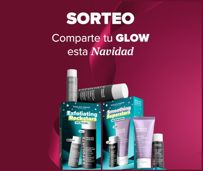 Sorteo Paulas Choice 10 Kits Navidad