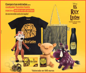 Sorteo Por Compra El Rey Leon Cesta Regalos