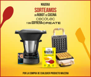 Sorteo Por Compra Maizena Alcampo Robot Cocina Gofrera