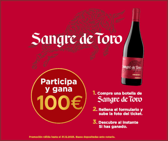 Sorteo Por Compra Sangre De Toro 100e