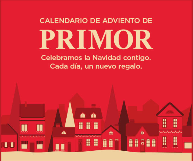 Sorteo Primor Calendario Adviento 12 Regalos