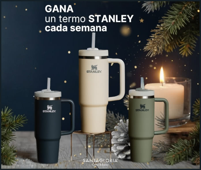 Sorteo Santa Gloria Termos Stanley