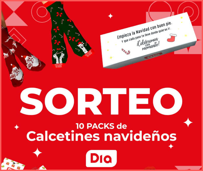 Sorteo Supermercados Dia 10 Pares Calcetines