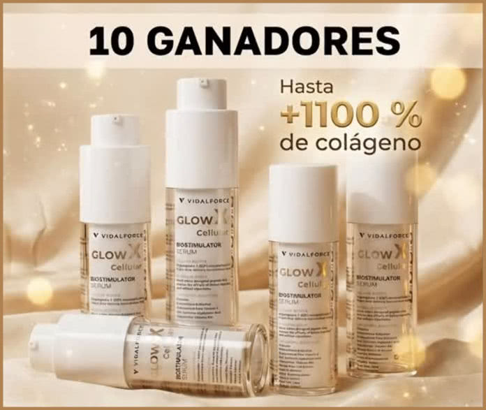 Sorteo Vidalforce 10 Ganadores Glow X
