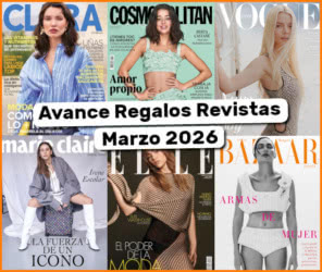 Avance Regalos Revistas Marzo 2026