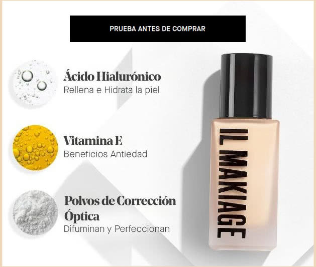 Prueba Gratis Il Makiage Si No Gusta con Gastos Envío