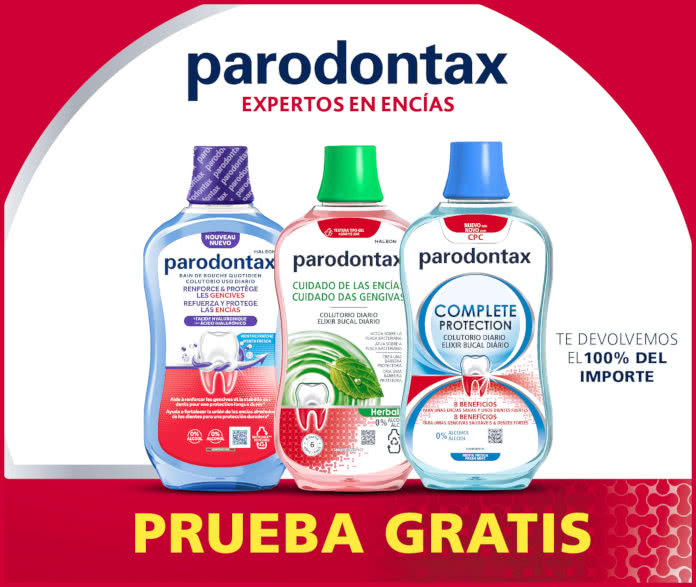 Prueba Gratis Parodontax Reembolso Hasta 12e