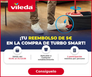 Reembolso Vileda 5e Turbo Smart