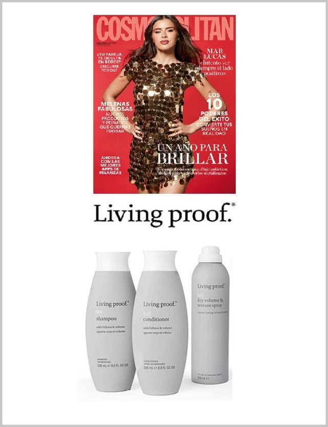 Regalos Suscripción Revistas Cosmopolitan Febrero 2026 Living Proof