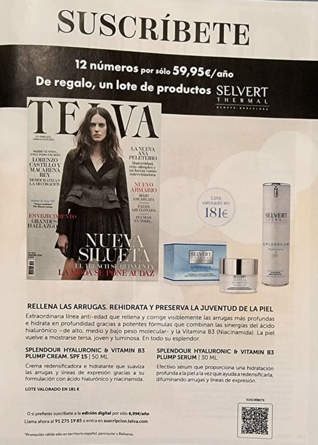 Regalos Suscripción Revistas Telva Febrero 2026