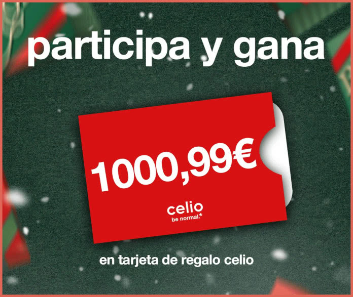 Sorteo Celio 1000e Tarjeta