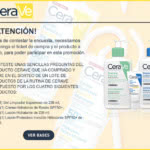 Sorteo Cerave Encuesta Lote 4 Productos