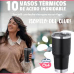 Sorteo Club Central Lechera Asturiana 10 Vasos Termicos