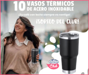 Sorteo Club Central Lechera Asturiana 10 Vasos Termicos
