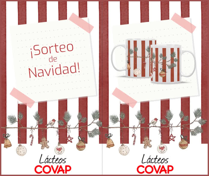 Sorteo Covap Navidad Lote Tazas