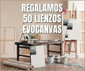 Sorteo Evocanvas 50 Lienzos