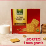 Sorteo Gullón 1 Mes Gratis Creme Tropical