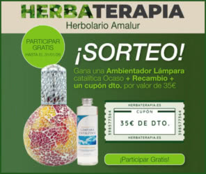 Sorteo Herbolario Amalur Ambientador Lampara Recambio