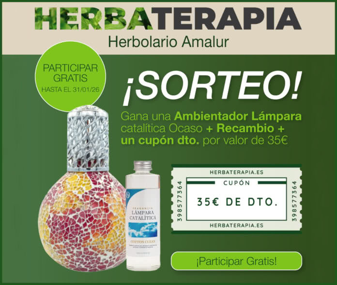 Sorteo Herbolario Amalur Ambientador Lampara Recambio