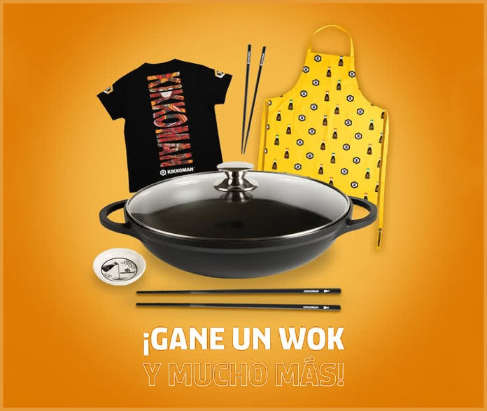 Sorteo Kikkoman Set Wok Utensilios Cocina
