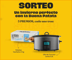 Sorteo Patatas Melendez 5 Packs Olla Cecotec