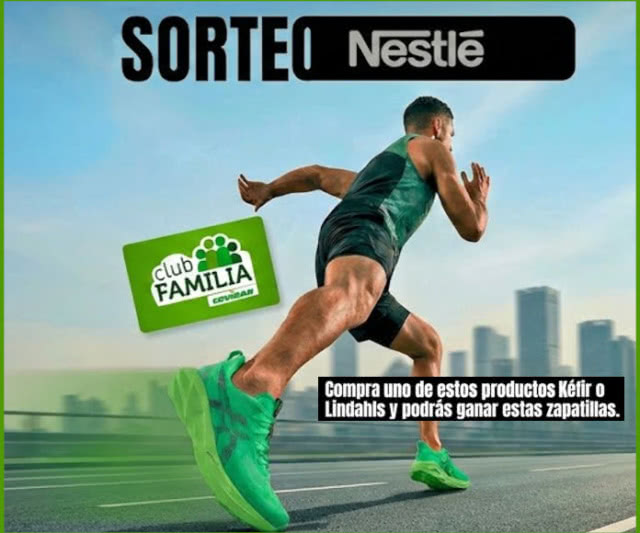 Sorteo Por Compra Coviran Nestlé Zapatillas