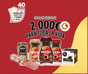 Sorteo Por Compra Nescafe Sueldo 2026