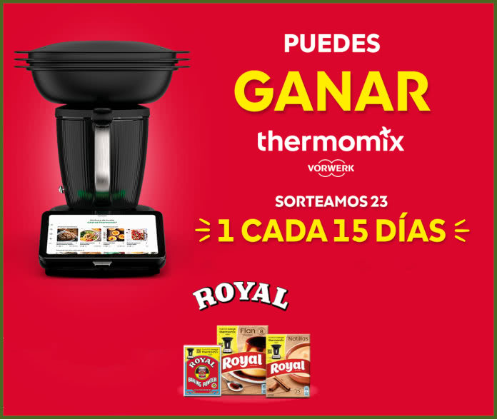 Sorteo Por Compra Royal Thermomix Cada 15 Días