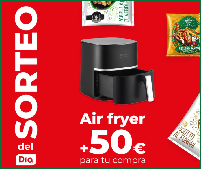 Sorteo Supermercados Día Airfryer 50e