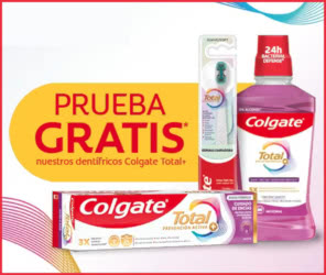 Prueba Gratis Colgate Total Plus