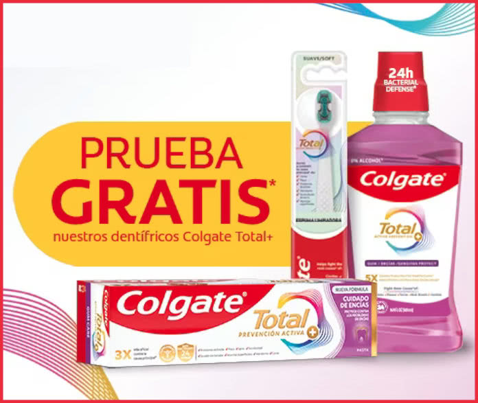 Prueba Gratis Colgate Total Plus