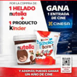 Regalo Por Compra Nutella Entradas Cine Sorteo 12 Meses