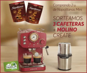 Sorteo Por Compra Coviran Napolitanas 3 Cafeteras