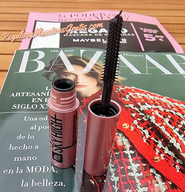 Regalos Revistas Abril 2026 Harpers Bazaar Maybelline