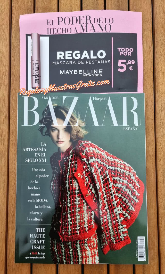 Regalos Revistas Abril 2026 Harpers Bazaar