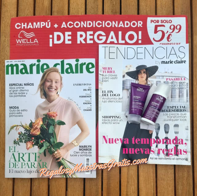 Regalos Revistas Abril 2026 Marie Claire