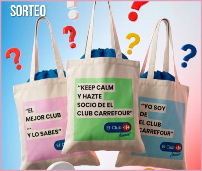 Sorteo Carrefour 5 Bolsas Sorpresa