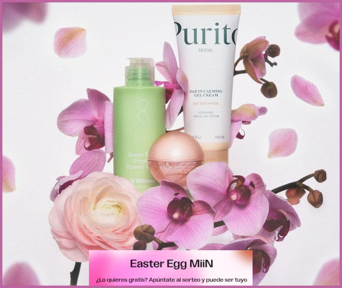 Sorteo Miin Cosmetics 3 Easter Egg