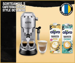 Sorteo Por Compra Delonghi 5 Cafeteras Canarias