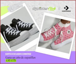 Sorteo Sprinter Club Converse 12 Meses Zapatillas