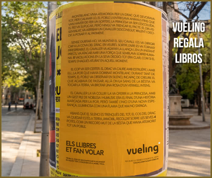 Gratis Vueling Regala Libros Sant Jordi 2026