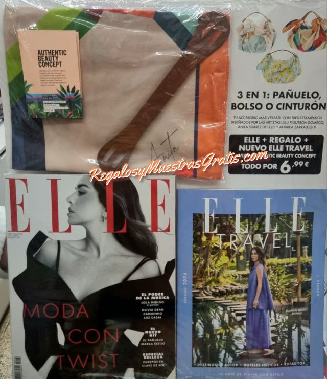 Regalos Revistas Mayo 2026 Elle Bolso