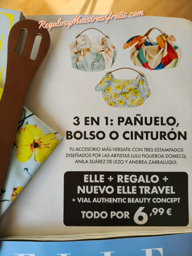 Regalos Revistas Mayo 2026 Elle Panuelos