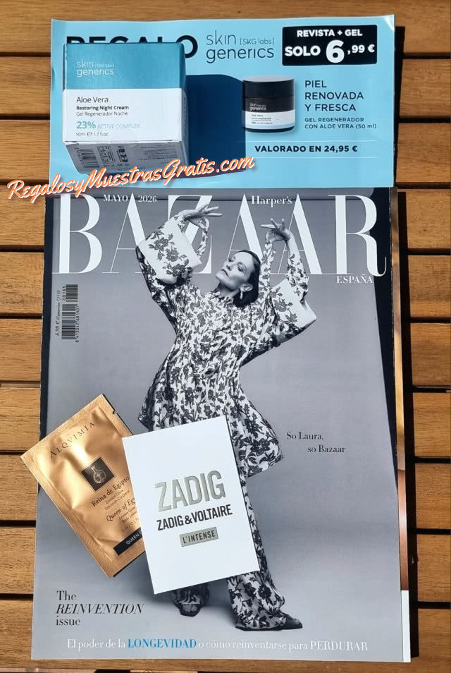 Regalos Revistas Mayo 2026 Harpers Bazaar