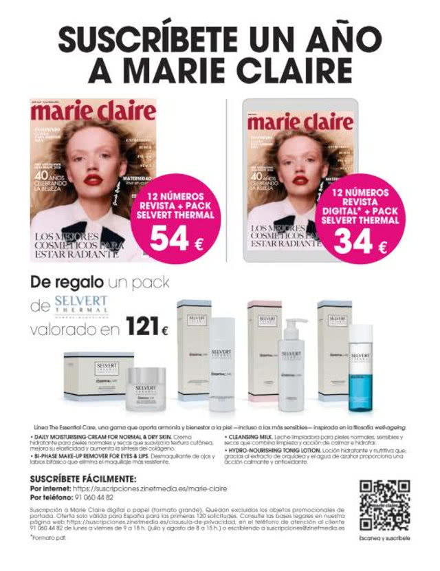 Regalos Suscripcion Revistas Marie Claire Mayo 2026