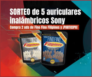 Sorteo Coviran Filipinos 5 Auriculares Sony
