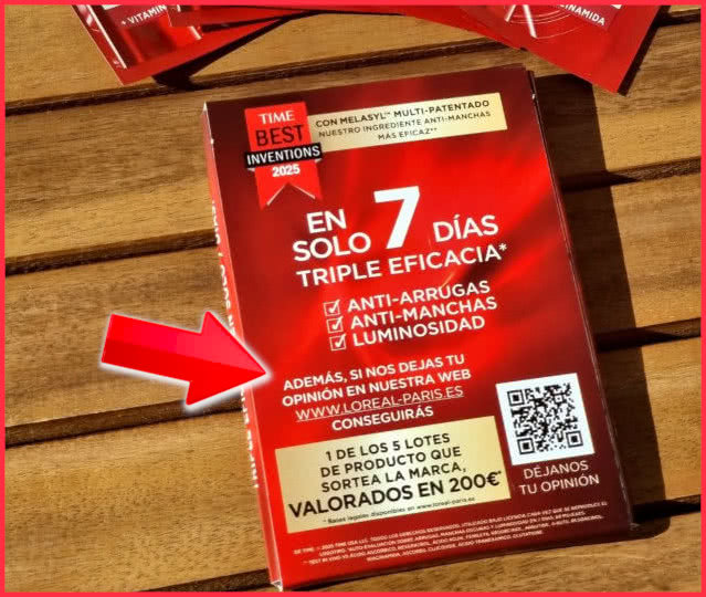 Sorteo Loreal Revitalift Laser Opinión