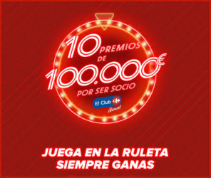 Sorteo Por Compra Carrefour 10 Premios 100000e Ruleta