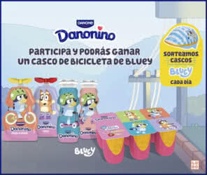 Sorteo Por Compra Danonino 175 Cascos Bluey
